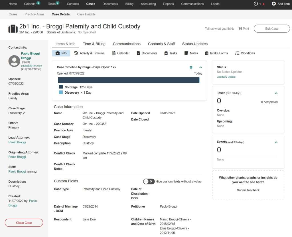 Mycase Legal Software; Demo, Training, Customization and more
