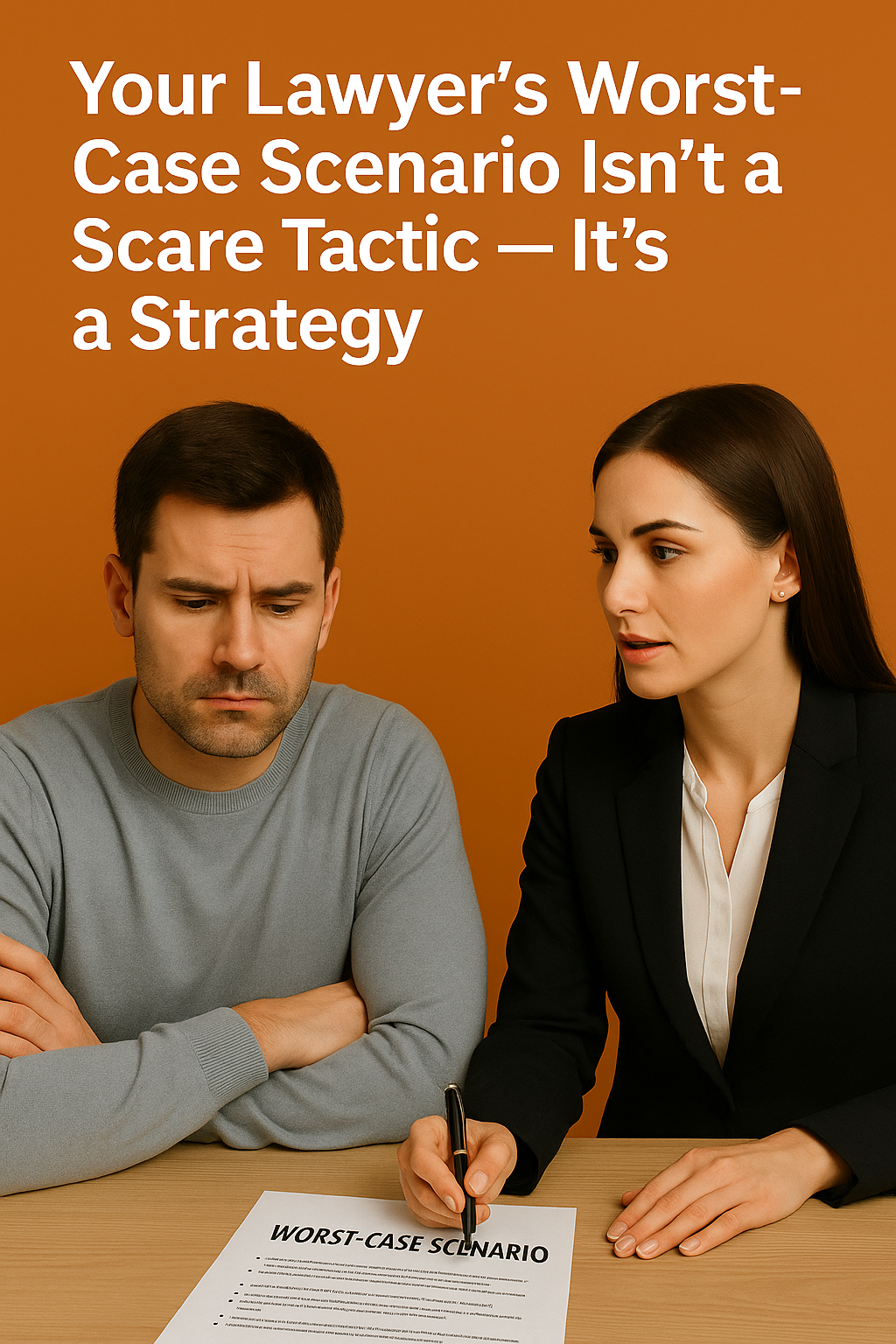 Part 3: Your Lawyer’s Worst-Case Scenario Isn’t a Scare Tactic — It’s a Strategy