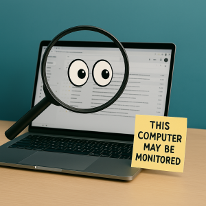 No privacy on firm's computer