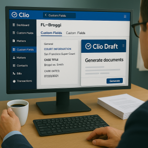Clio Manage and Draft