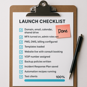 Launch Checklist