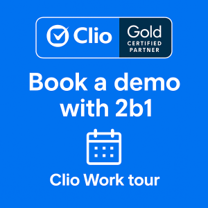 Clio Work Book a demo