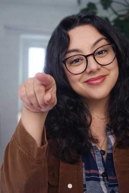 "Your turn!" Says Araceli Parra Digital Marketing Nerd at 2b1inc