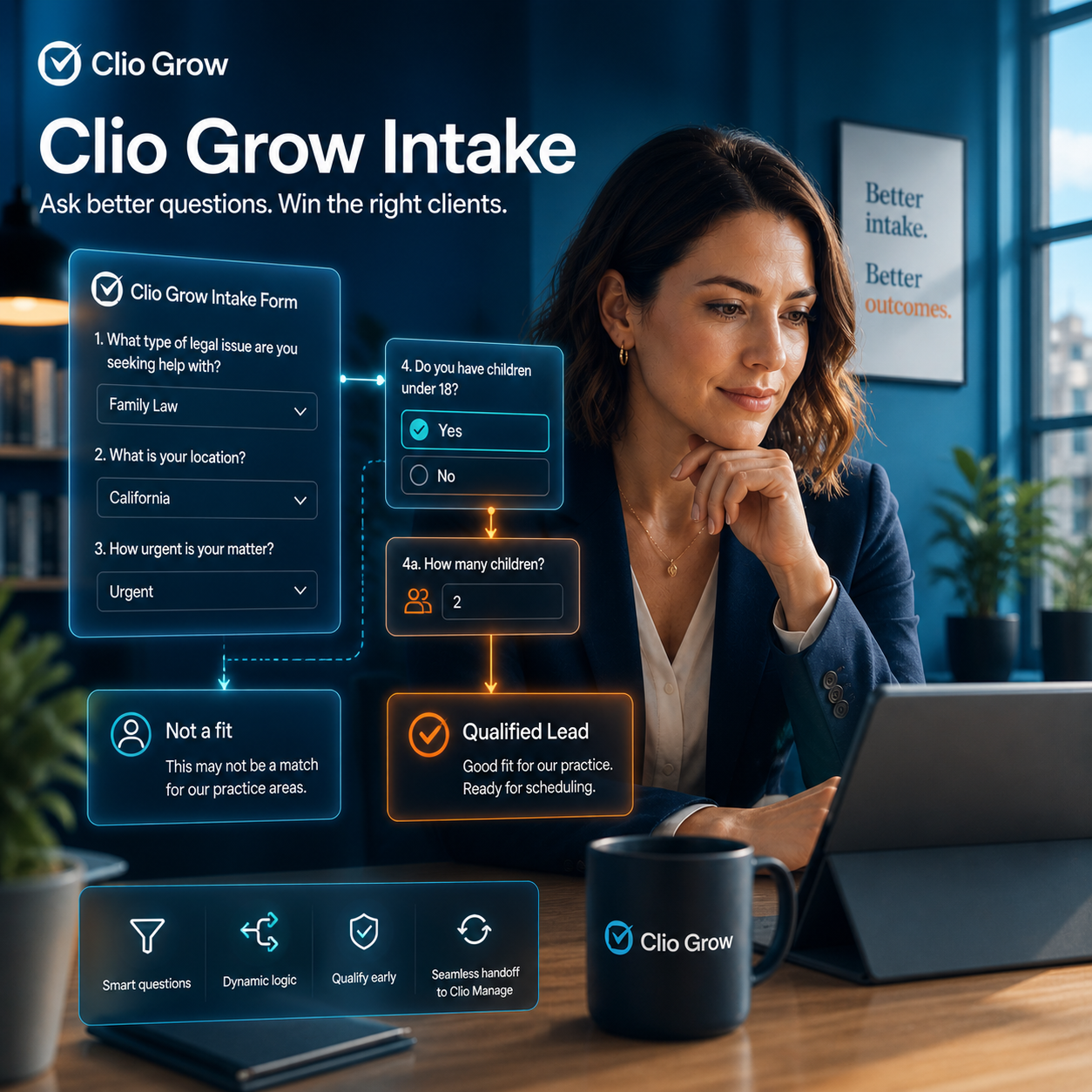 Clio Grow Intake Forms