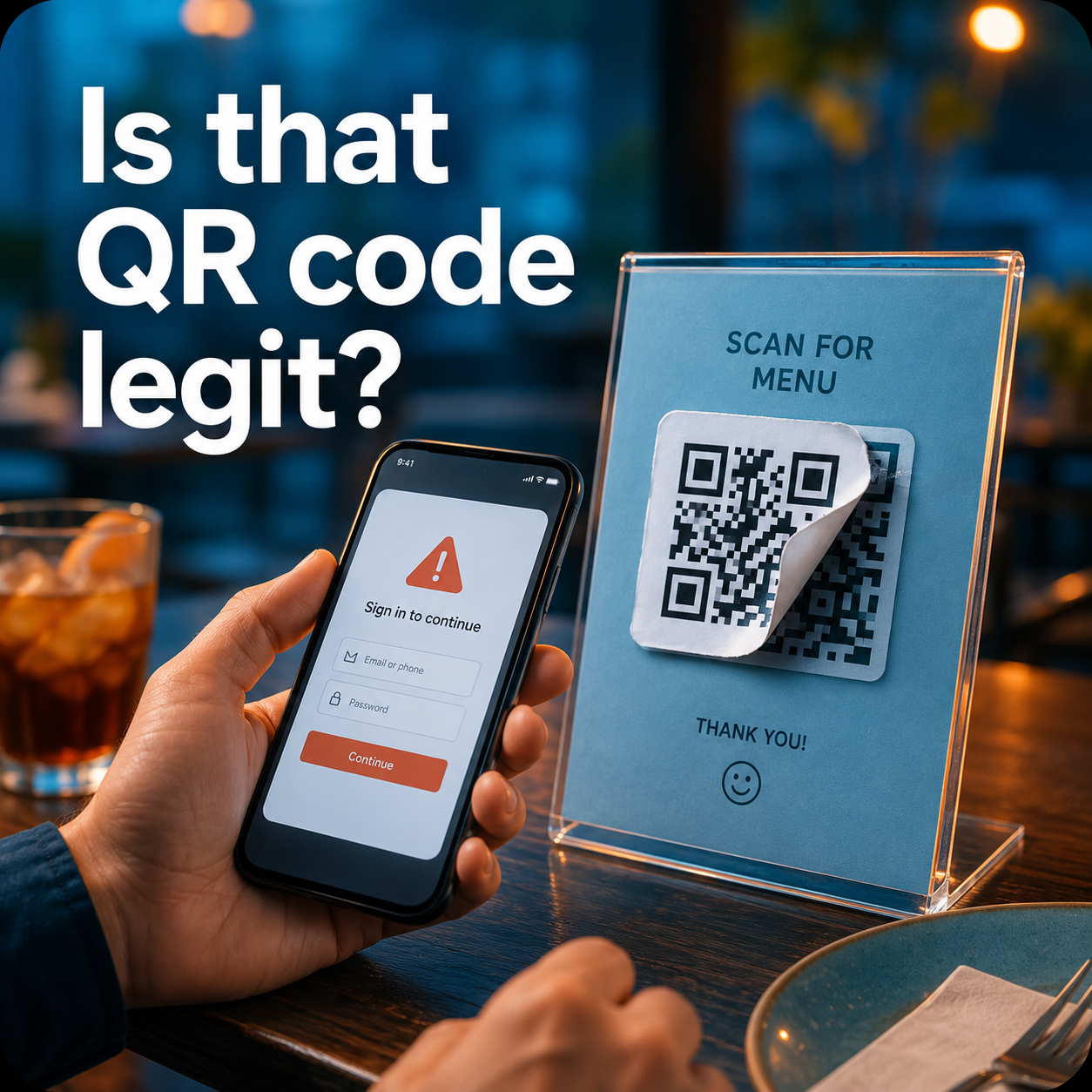 Scan With Caution: How Fake QR Codes Turn Convenience Into a Cyber Risk