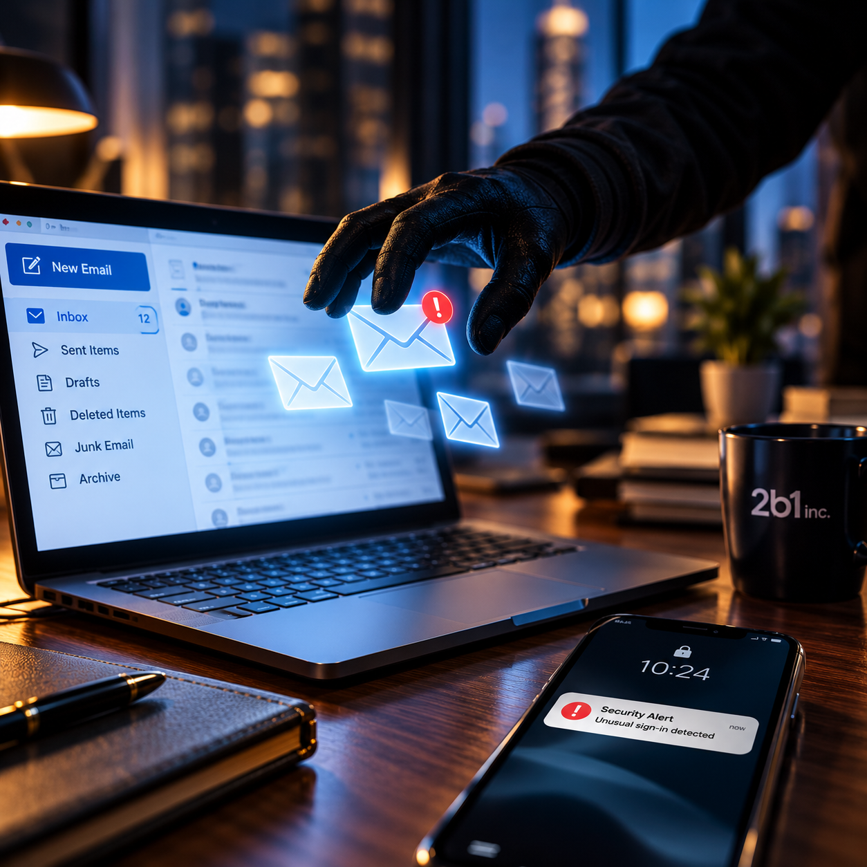 Cybersecurity Email Breach